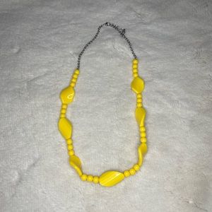 Yellow Vintage Necklace